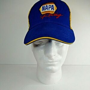 NAPA Racing,NHRA,Nascar,Indy‎ Car,Outlaws,Blue/Yellow,Mesh,Hat,Cap,New!